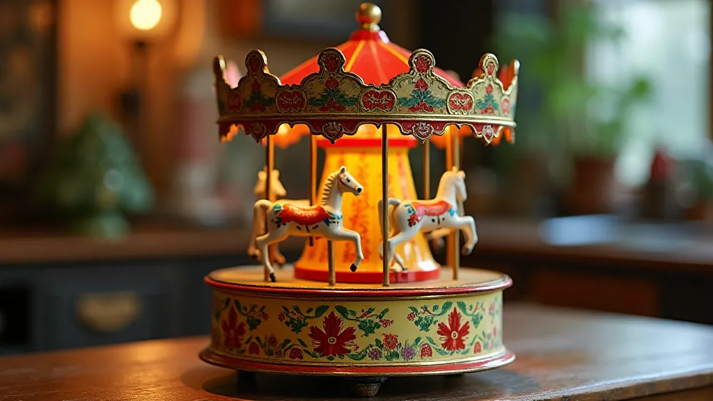 Antique American music box