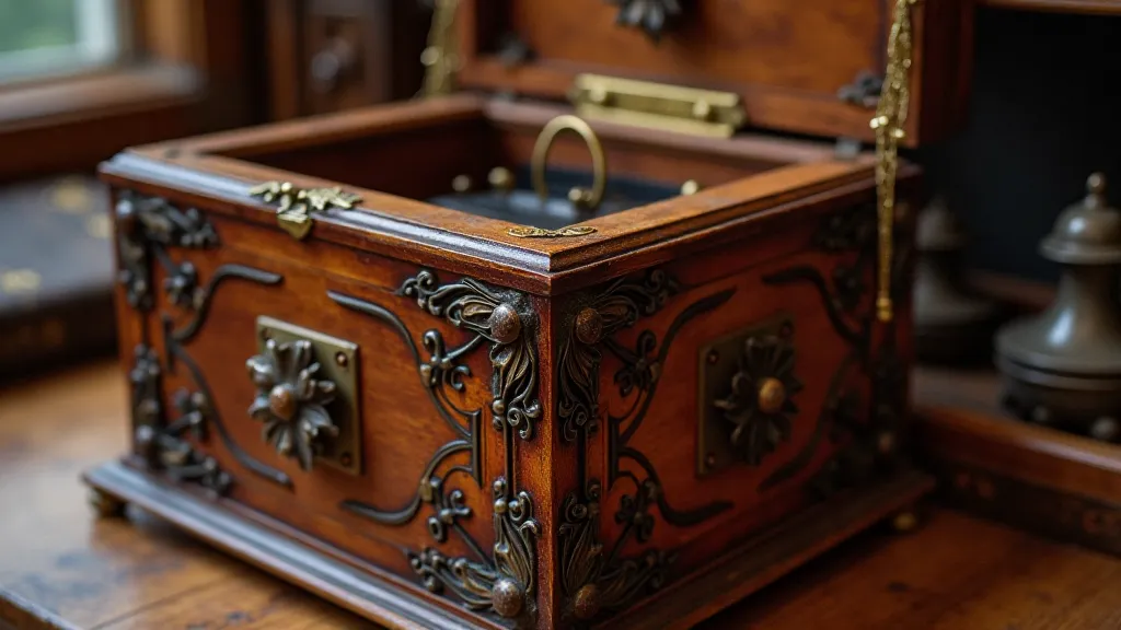 Antique Swiss music box